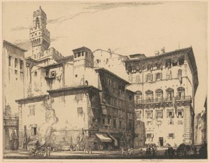 Municipio, Firenze alkotó: Francis Sydney Unwin
