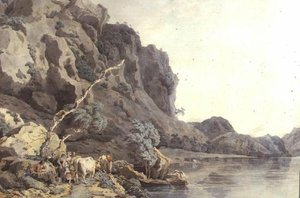 Windermere-tó alkotó: Francis Wheatley
