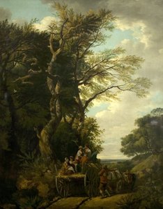 Az aratókocsi, 1774 alkotó: Francis Wheatley