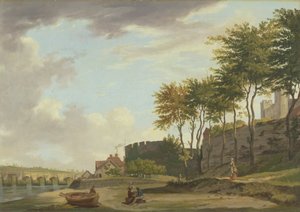 A Medway Rochesterben alkotó: Francis Wheatley