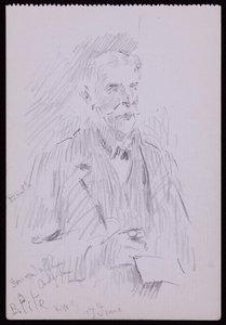 Egy Beresford Pite portréja alkotó: Francis Wilfred Lawson