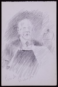 Alfred Powell portréja alkotó: Francis Wilfred Lawson