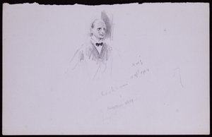 Arthur Rackham portréja alkotó: Francis Wilfred Lawson