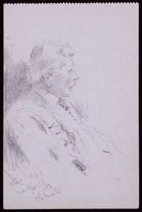 Basil Oliver portréja alkotó: Francis Wilfred Lawson