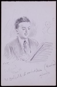 Berthold Lubetkin portréja alkotó: Francis Wilfred Lawson