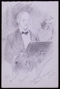 DS MacColl portréja alkotó: Francis Wilfred Lawson