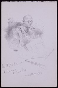 Edwin Lutyens portréja alkotó: Francis Wilfred Lawson