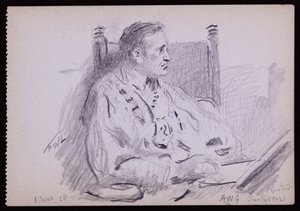 Ernest Jackson portréja alkotó: Francis Wilfred Lawson
