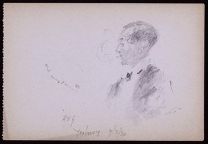 FR Yerbury portréja alkotó: Francis Wilfred Lawson