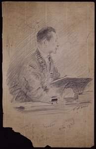 Francis Troup portréja alkotó: Francis Wilfred Lawson