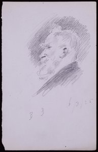George Bernard Shaw portréja alkotó: Francis Wilfred Lawson