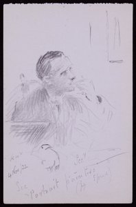 Harold Speed portréja alkotó: Francis Wilfred Lawson