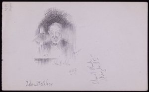 John Belcher portréja alkotó: Francis Wilfred Lawson