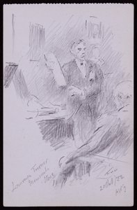 Laurence Turner portréja alkotó: Francis Wilfred Lawson