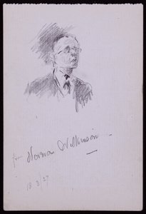 Norman Wilkinson portréja alkotó: Francis Wilfred Lawson