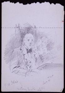 RW Schultz Weir portréja alkotó: Francis Wilfred Lawson