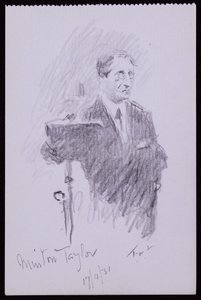 R Minton Taylor portréja alkotó: Francis Wilfred Lawson