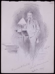 Reginald Blomfield portréja alkotó: Francis Wilfred Lawson