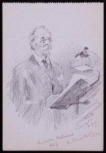 Reginald Hallward portréja alkotó: Francis Wilfred Lawson