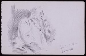 Sir Edwin Lutyens portréja alkotó: Francis Wilfred Lawson