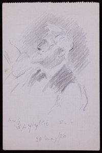 WL Wyllie portréja alkotó: Francis Wilfred Lawson