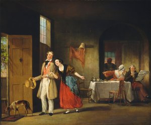 A szemérmes unokatestvér, 1841-1842 körül (olaj, vászon)
