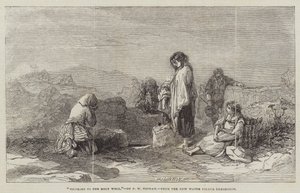 Zarándokok a Szentkúthoz alkotó: Francis William Topham