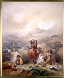 "A pásztor étkezése", 1844