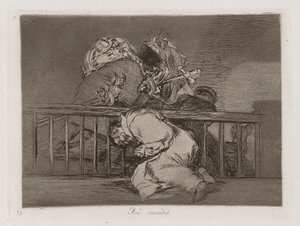 Mint? sucedi? (Így történt), 47. tábla a Los desastres de la guerrából (A háború katasztrófái) alkotó: Francisco de Goya