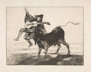 Barbarous Entertainment Barbara dibersion, 1800-1804. alkotó: Francisco de Goya