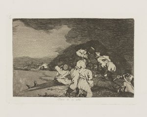 Jól vagy. (It Serves You Right.), pl. 6. A háború katasztrófái című sorozatból alkotó: Francisco de Goya