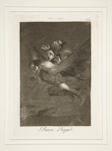 Bon Voyage (Bon Voyage), pl. 64 A szeszélyek című sorozatból alkotó: Francisco de Goya