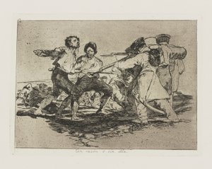 Okkal? nélküle. (Jogosan vagy rosszul.), pl. 2 a The Disasters of War sorozatból alkotó: Francisco de Goya