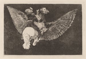 Különböző volante (Flying Bolly) alkotó: Francisco de Goya
