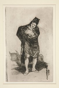 A köpenyes ember alkotó: Francisco de Goya