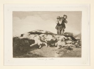 Temesd el őket és maradj csendben, pl. 18. A háború katasztrófáiból alkotó: Francisco de Goya