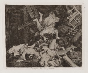 Ravages of War, 30. tábla a The Disasters of War-ból alkotó: Francisco de Goya