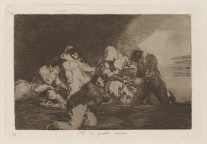 Nem tudsz nézni (One Can alkotó: Francisco de Goya