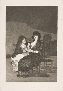 15. tábla Los Caprichosból: Szép tanácsok Gyönyörű tanácsok, 1799. alkotó: Francisco de Goya