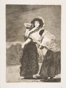 16. tábla Los Caprichosból: Az ég szerelmére: anyja, Dios la Perdone..., 1797-98. alkotó: Francisco de Goya