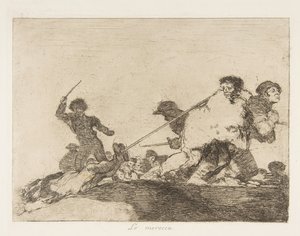 29. tábla a The Disasters of War Los Desastres de la Guerra-ból:: He ..., 1810, 1863-ban megjelent. alkotó: Francisco de Goya
