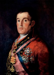 Arthur Wellesley tábornagy, Wellington 1. hercegének portréja, 1814. alkotó: Francisco de Goya