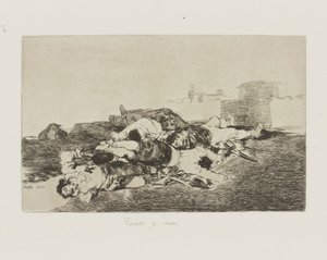 Annyi és még több. (Még rosszabb.), pl. 22-én a The Disasters of War sorozatból alkotó: Francisco de Goya