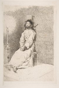 A garroted man The garroted man, 1778-80. alkotó: Francisco de Goya