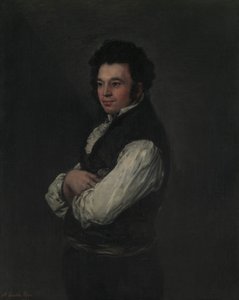 Tiburcio Pérez y Cuervo 178586-1841, az építész, 1820. alkotó: Francisco de Goya