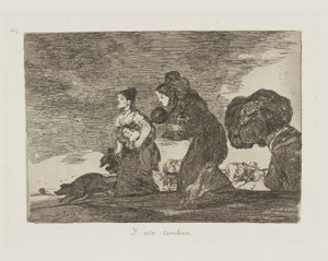 És ezt is. (És ez is.), pl. 45 A háború katasztrófái című sorozatból alkotó: Francisco de Goya