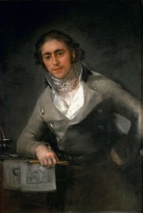 Evaristo Pérez de Castro férfi portréja, 1806 körül. alkotó: Francisco Goya de