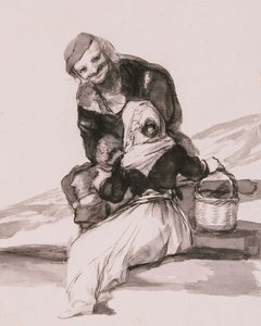 Vigyázz a tanácsra (vágott) alkotó: Francisco de Goya