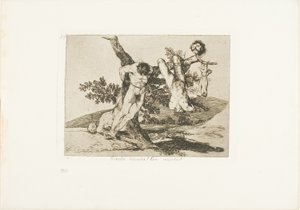 Hősi bravúr! Halottakkal!, 39. lemez a The Disasters of War-ból alkotó: Francisco Jose de Goya y Lucientes