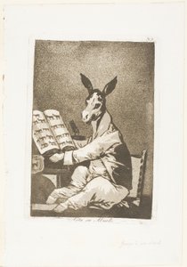 És ilyen volt a nagyapja is, 39. lemez Los Caprichosból alkotó: Francisco Jose de Goya y Lucientes